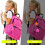 Safety Reflector Pendant Backpack School Bag, Refl 5