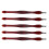 5pcs Fork Trimmer Peeling Knife Nail Art Tool Wome 3