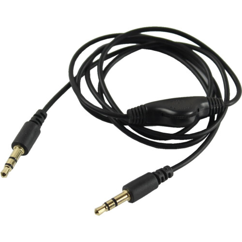 2Pcs 3.5mm M/M Stereo Headphone Audio Extension Ca 1