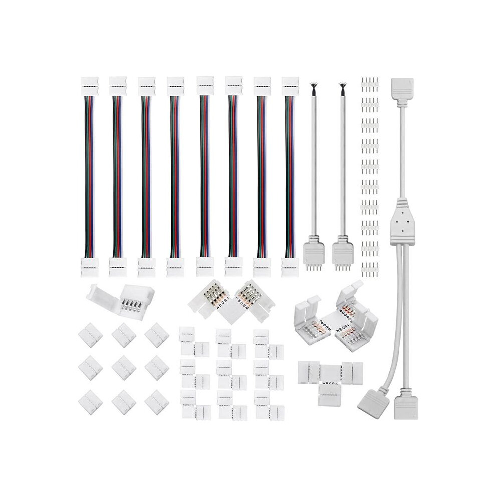 5 Pin Led Strip Connector Kit, For 12Mm Rgbw Conne 4851175669433