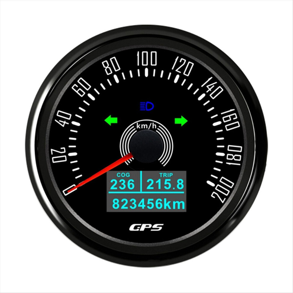 85Mm Gps Speedometer With Antenna 7Colors Backligh 4851175686485