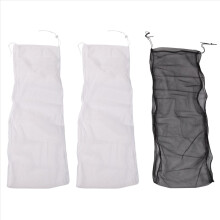 3Pcs Large Adjustable Bird Cage Cover Seed Catcher