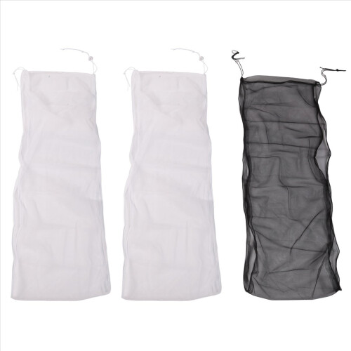 3Pcs Large Adjustable Bird Cage Cover Seed Catcher