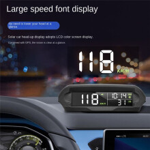 Universal HUD X 98 Car Solar Digital Meter GPS Spe