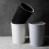 Small Trash Can, 3Pcs Bathroom Slim Round Waste Ba 5