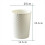 Small Trash Can, 3Pcs Bathroom Slim Round Waste Ba 7