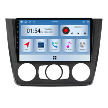 Ραδιόφωνο αυτοκινήτου RoverOne 6G+128G CarPlay GPS για BMW 1 Series E81 E82 E87 E88 2004-2011 MT