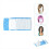 36PCS Wig Tape Strips Waterproof Double-Sided for 11
