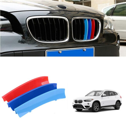 For X1 E84 2010-2015 Front Kidney Grille Decorativ 2