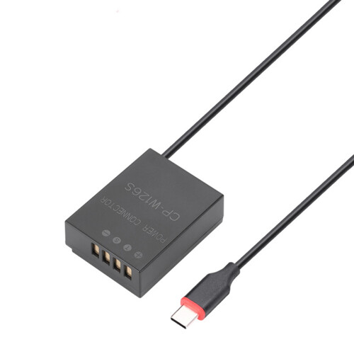 Type USB C NP-W126S Dummy Battery DC Power AC Adap 2