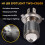 H4 LED Spotlight Small Light Bulb Motorcycle Modif 6