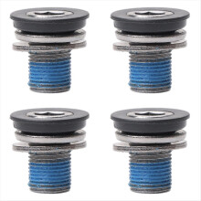 4pcs M12 dust-proof bicycle center shaft screw spl