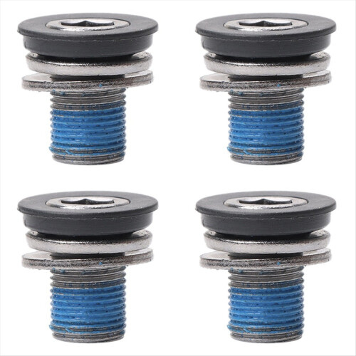 4pcs M12 dust-proof bicycle center shaft screw spl