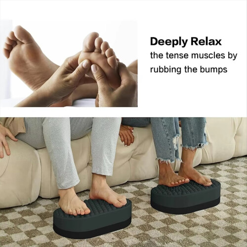 Under Desk Foot Rest for Home,Ergonomic Ottoman St 2