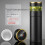 Tea Infuser Vacuum Flask Temperature LED Display 4 9