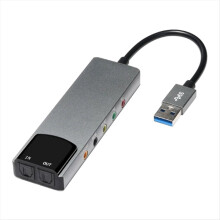 6-In-1 Computer Sound Card 5.1 USB External Multi-