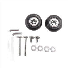 2 Sets of Luggage Suitcase Replacement Wheels Axle