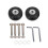 2 Sets of Luggage Suitcase Replacement Wheels Axle 1
