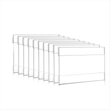 4 X 6 Inch Acrylic Sign Holder Wall Mount,Clear Fr