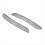 2Pc Car Wheel Eyebrow Reflective Sticker Trim Univ 2