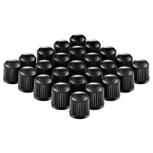 1000 Pcs Black Bicycle Tire Valve Cap Professional