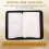 80-Discs Portable Leather Storage Bag Zippered Cas 5