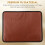 80-Discs Portable Leather Storage Bag Zippered Cas 7
