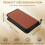 80-Discs Portable Leather Storage Bag Zippered Cas 8