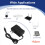 9V Effect Pedal Power AC DC Adapter US Plug W/ 5 W 10