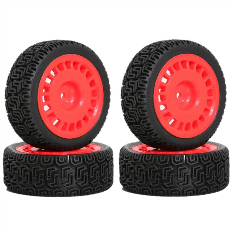 4Pcs 68Mm -Tires Rubber Tire Wheel Tyre For Xv01 X 4851175695487