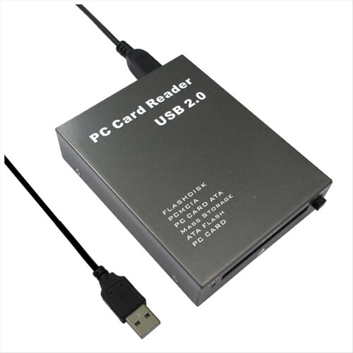 USB2.0 PCMCIA Card Reader ATA PC USB 2.0 to Adapte 2