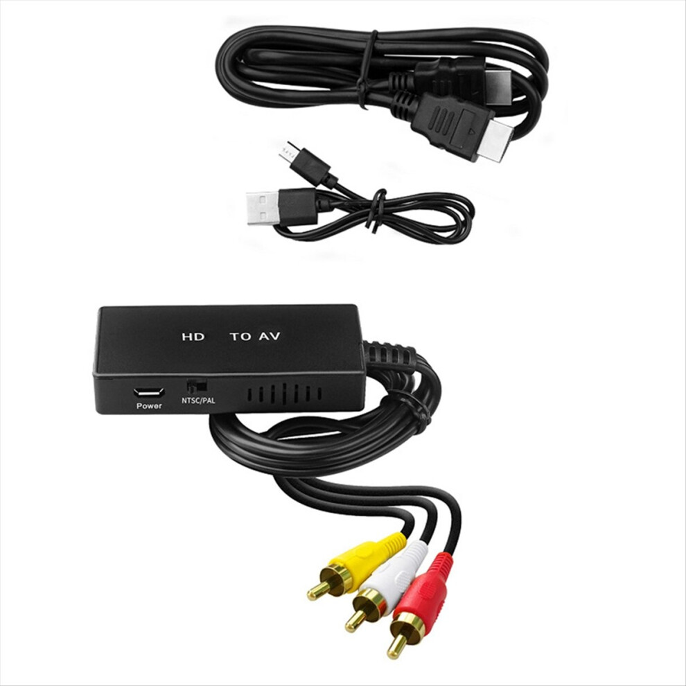 Converter -Compatible To Av Video Audio Adapter Su 4851175677087
