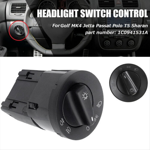 Headlight Switch Fog Lamp Control 1C0941531A for G 2