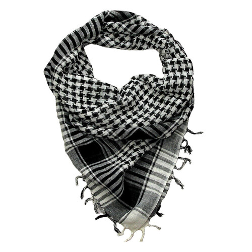 Unisex Scarf Polyester Tassel Arab Desert Shemagh,