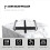 10 Inches 2-Jaw Gear Puller, Internal External for 6