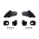 1Pair Front Headlight Repair Bracket Mount Kits fo 4