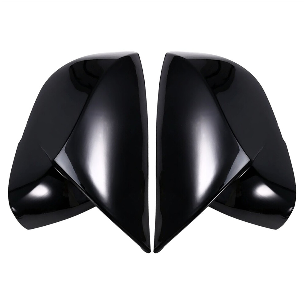 Rearview Mirror Cover Side Caps Pasted Horn Style Light 4853800931816