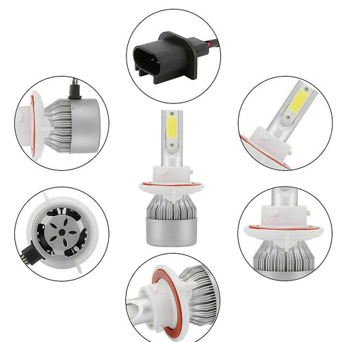 (2 Pack) for H13 / 9008 LED Headlight Bulb (Near a 2
