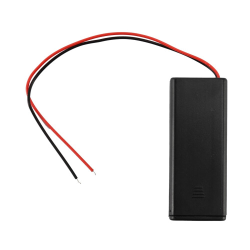 2 x AAA 3 V Battery Holder Case Box Wire ON / OFF 2