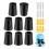 8 Pieces Vertical Ski Racks, Wall Mount Bracket Ra 2