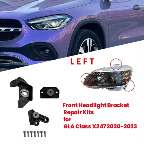 Car Front Headlight Bracket Repair Kits for GLA Cl 2
