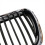 Car Chrome+Matte Black Front Kidney Grilles for E3 11