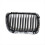 Car Chrome+Matte Black Front Kidney Grilles for E3 5