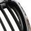 Car Chrome+Matte Black Front Kidney Grilles for E3 4