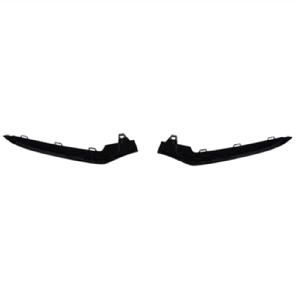 3Pcs Chrome Front Bumper Moulding Lip Trim Strip F 4853800932707