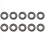 10pcs Miniature Rubber Sealed Metal Shielded Metri 1