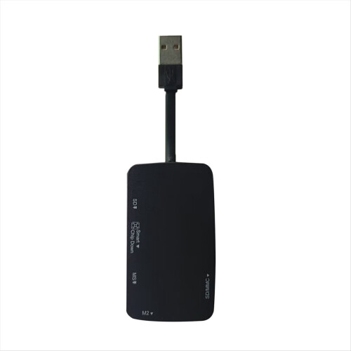 6 in 1 USB 2.0 Card Reader 480Mbps Speed Memory Re 2