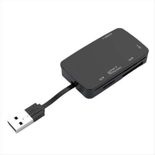 6 in 1 USB 2.0 Card Reader 480Mbps Speed Memory Re 1