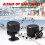 4Pair 91dB Universal Automotive Audio Speakers 12V 6