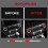 Center Console Audio Headlight Knob Decorative Rin 9